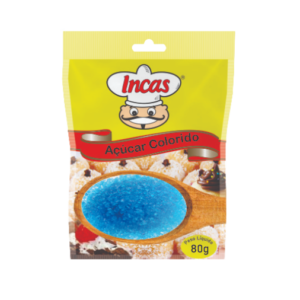 acucar de cor azul